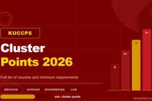 KUCCPS Cluster Points